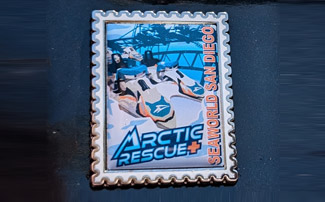 Arctic Rescue Stamp Pin