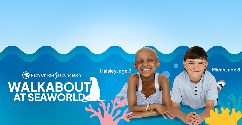 Rady Children's Health Walkabout at SeaWorld logo