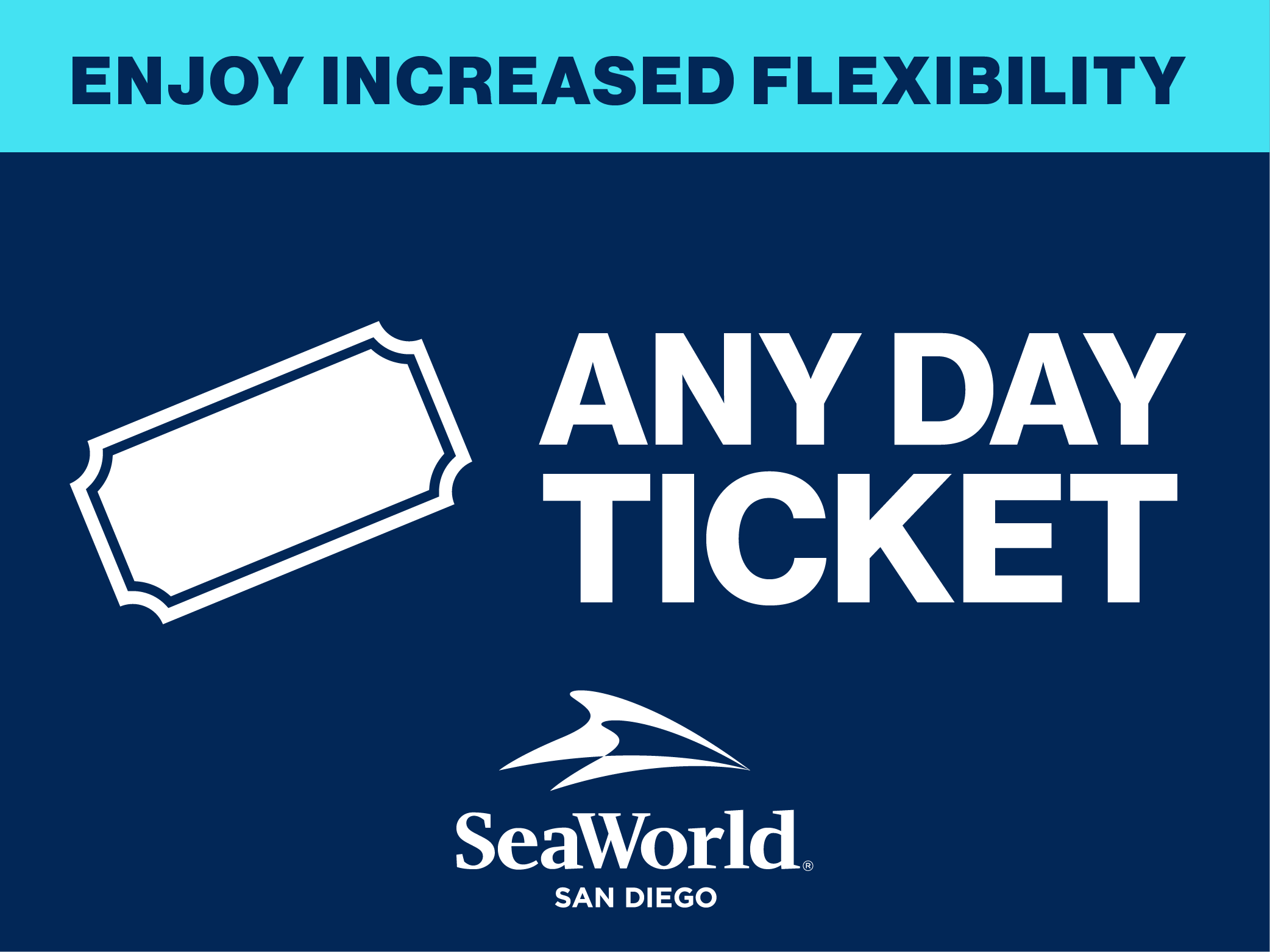SeaWorld San Diego Any Day Ticket - Enjoy Increased Flexibility