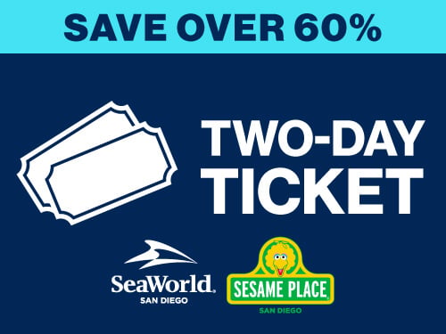 SeaWorld San Diego Two-Day Ticket - Save over 60%