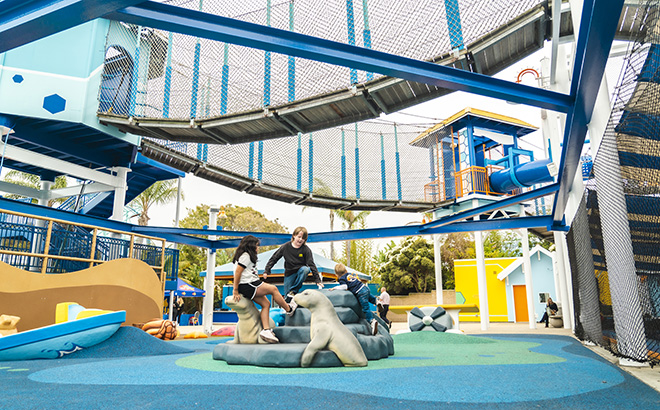 Mini Rescuer Training Zone at Rescue Jr SeaWorld San Diego