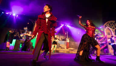 Monster Stomp stage show at SeaWorld San Diego