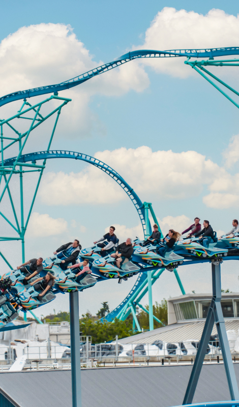 Arctic Rescue roller coaster