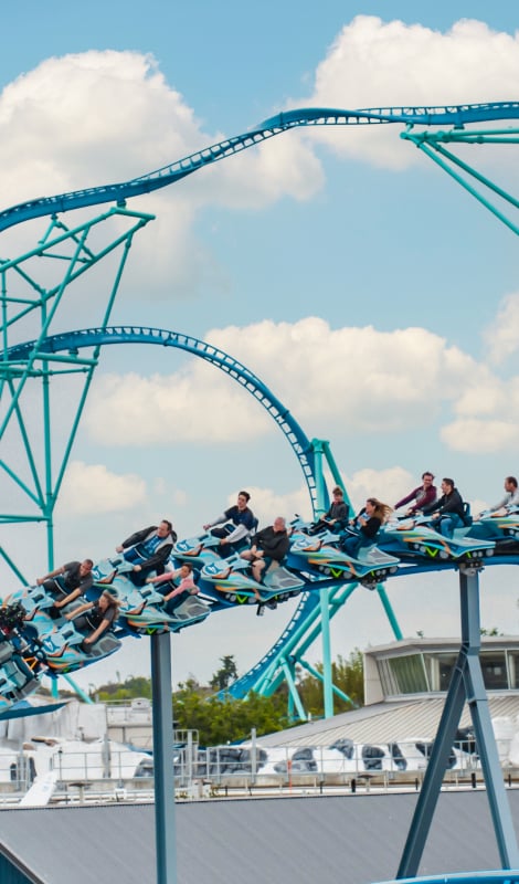 Arctic Rescue roller coaster