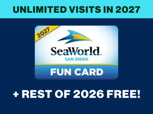 2027 Fun Cards at SeaWorld San Diego