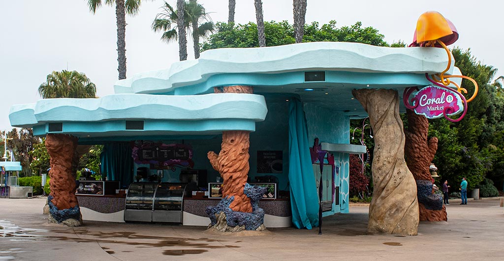 Coral Market at SeaWorld San Diego