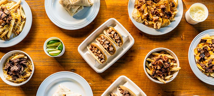 Hibisco Modern Mexican Food Selection