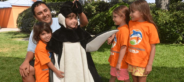 Day camps at SeaWorld San Diego