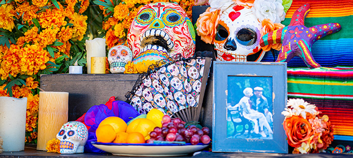 Dia de los Muertos masks