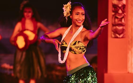 Come experience cultural presentations inspired by the islands of Polynesia