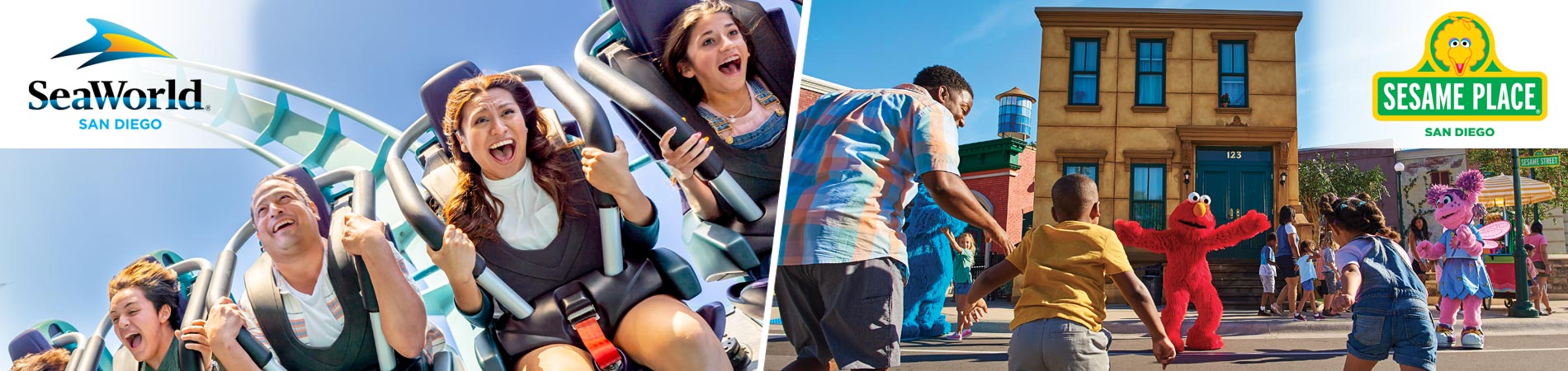 SeaWorld and Sesame Place San Diego
