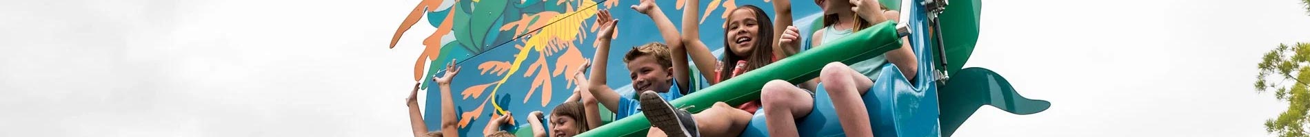 Sea Dragon Drop at SeaWorld San Diego