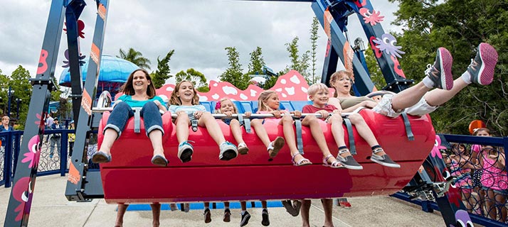 Octarock ride at SeaWorld San Diego