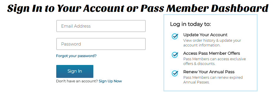 SeaWorld San Diego Online Account Log In