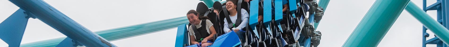 Electric Eel roller coaster at SeaWorld San Diego