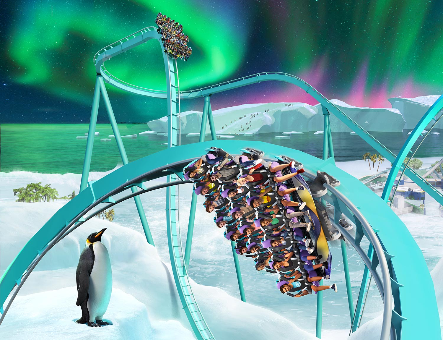 All-New Ice Breaker Roller Coaster