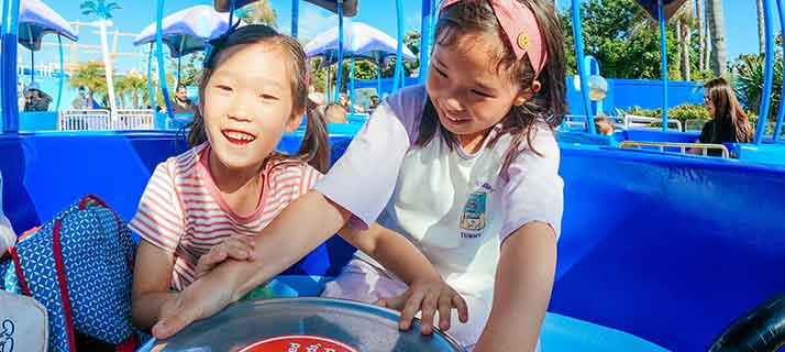 Tidepool Twist ride at Rescue Jr SeaWorld San Diego