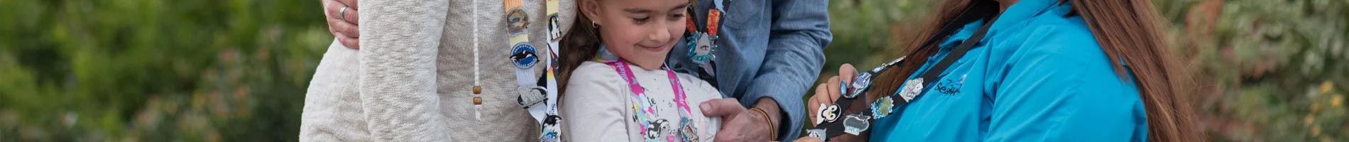 Pin Trading at SeaWorld