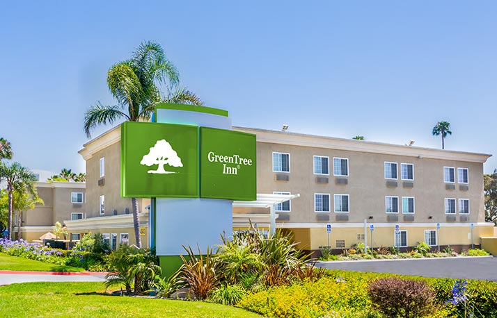 Green Tree Inn Mission Bay San Diego Exterior