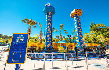 Cookie Climb Attraction at Sesame Place San Diego