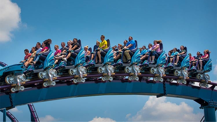 Mako has steep hills and awesome thrills